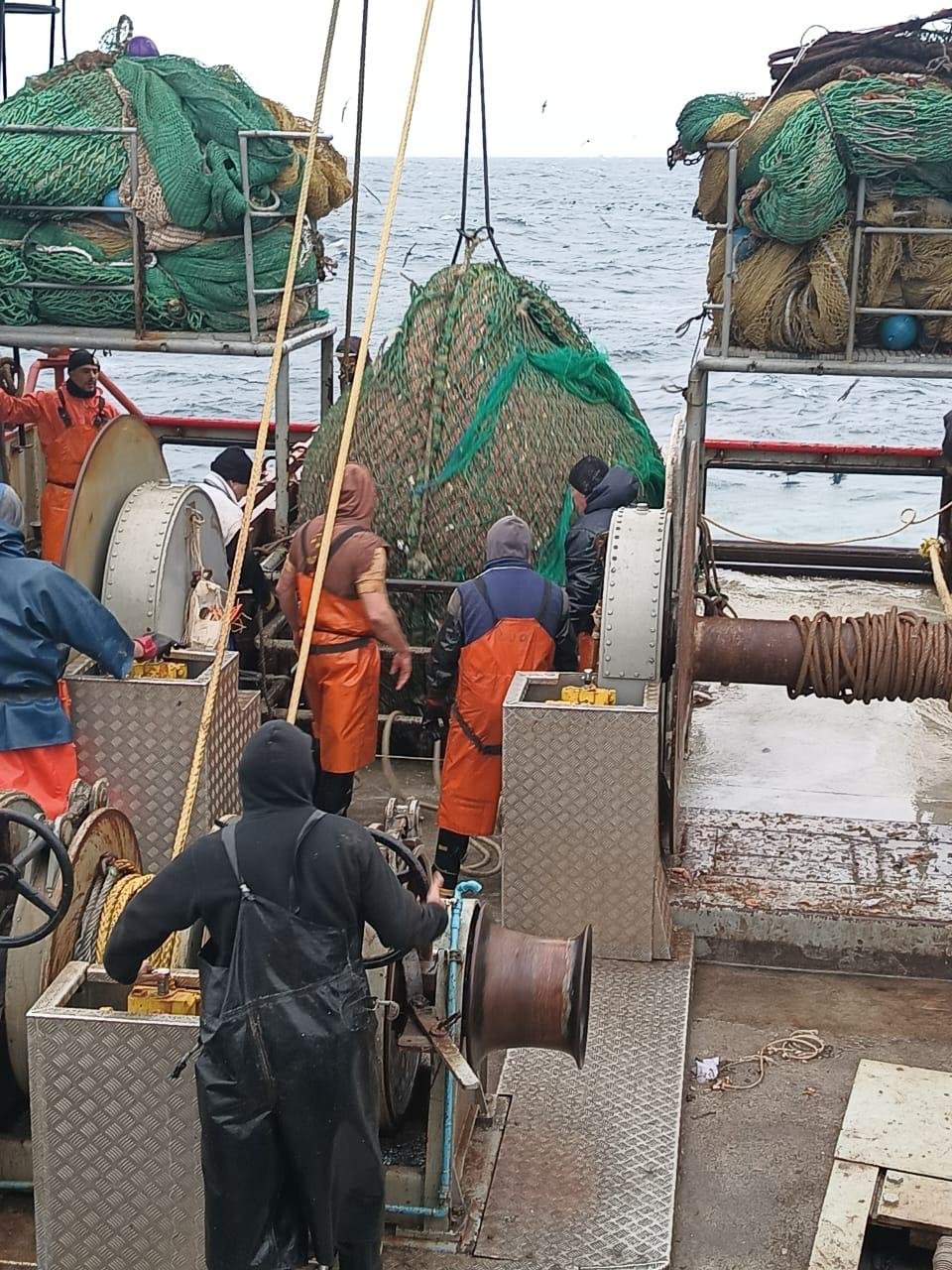 Buque pesquero José Luciano, vista 5 octubre 2025